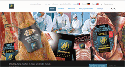 Desktop Screenshot of dompal.es